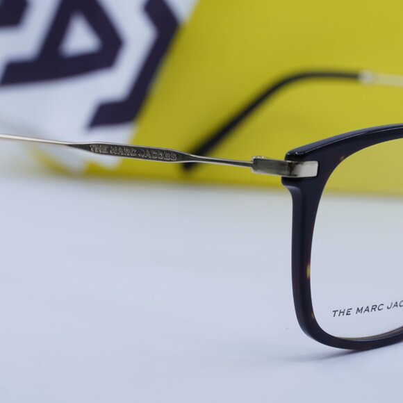 Marc Jacobs MARC 562 0086 00 Square Eyeglasses 54mm – Havana/Gold - Picture 6 of 11